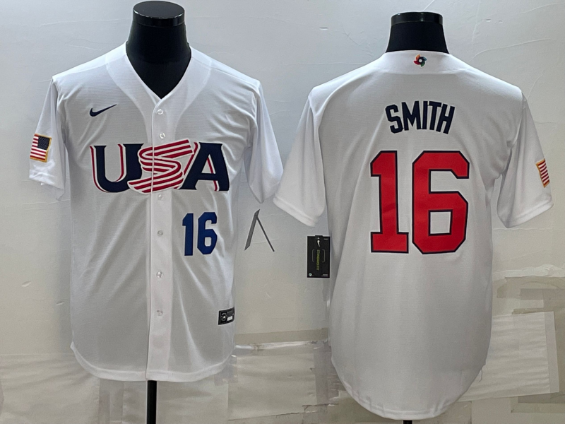 USA 2023 World Cup Baseball Jerseys 29