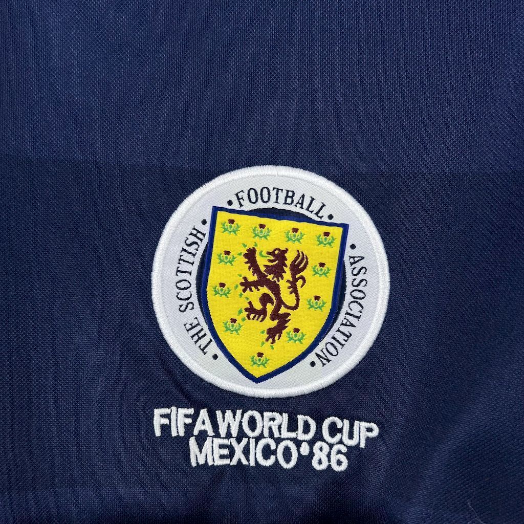 1986 Scotland Home World Cup Retro Kit Vintage Shirt AAAAJersey Yupoo 4