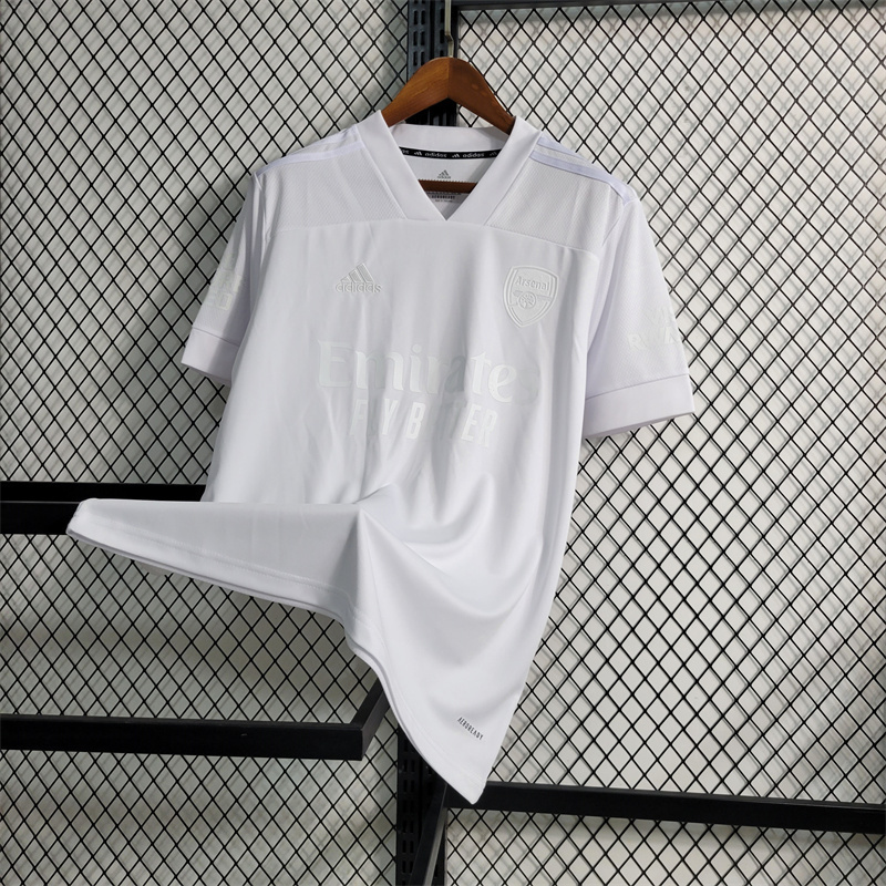 21-22 Arsenal White Size S-XXL Soccer Jersey 4