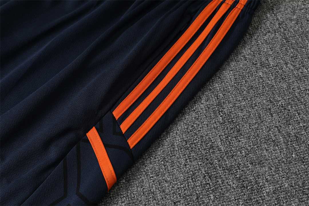 2223 Manchester United Training Suit Short Sleeve Kit Blue 3