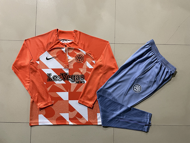 24-25 Inter Milan Long Sleeve Training Suit Football Shirts 2