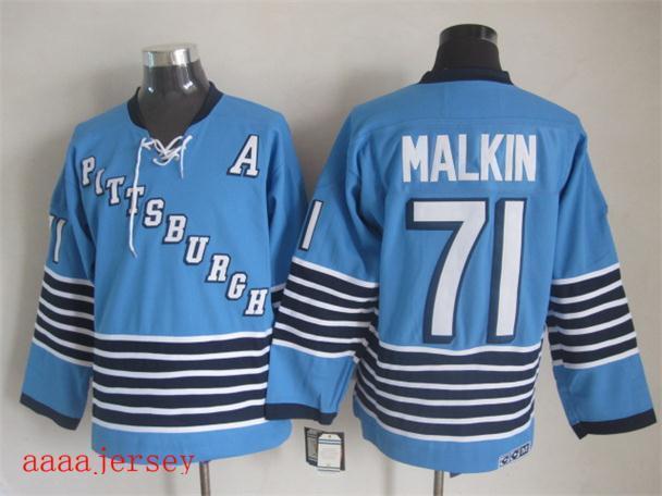 Pittsburgh Penguins retro ice hockey jersey M-3XL 匹兹堡企鹅队复古冰球服