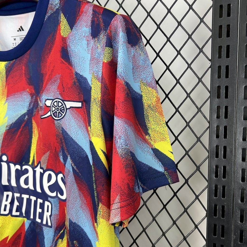 25-26 Arsenal Pre-Match Shirt Soccer Uniform AAAAJersey Yupoo 5