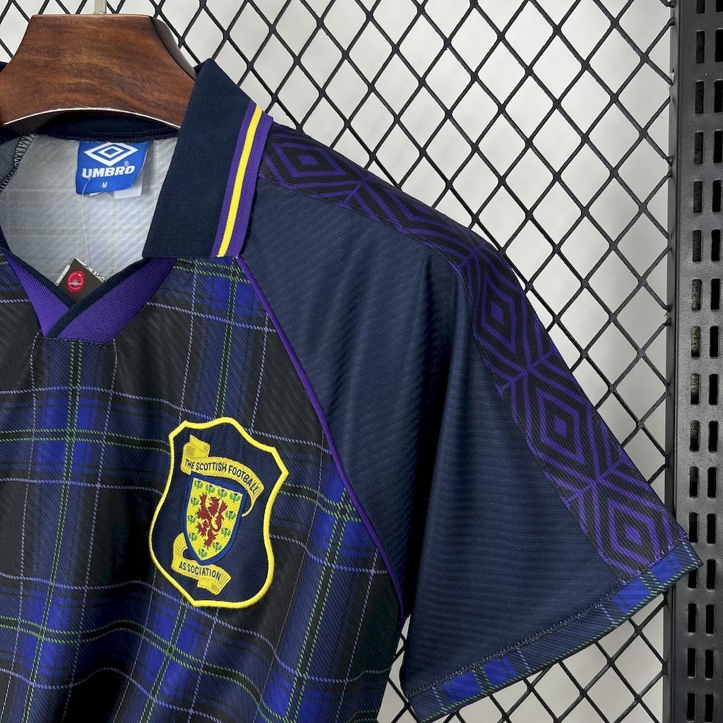 94-96 Scotland Home Retro Kit Football AAAAJersey Yupoo 6