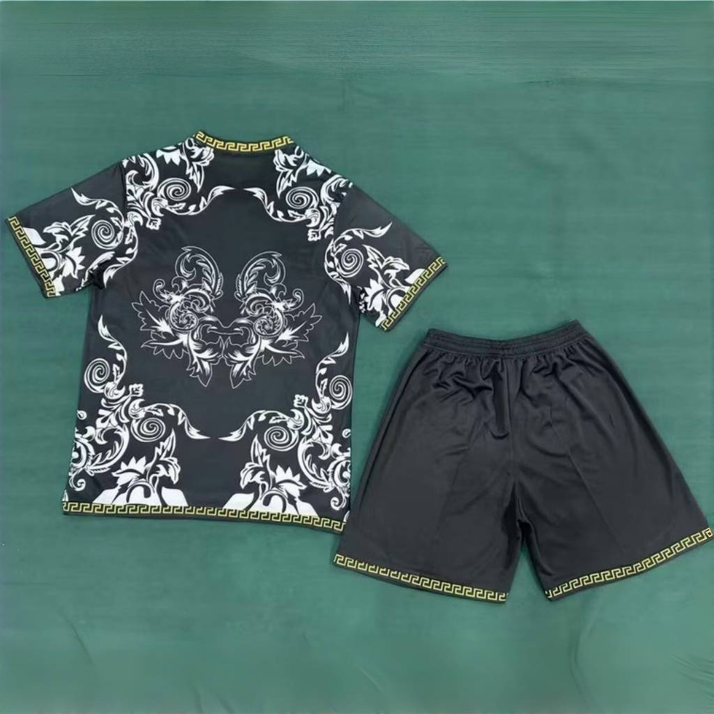 25-26 Real Madrid Kid Black Special Edition Kits Youth Apparels AAAAJersey Supplier Yupoo 1