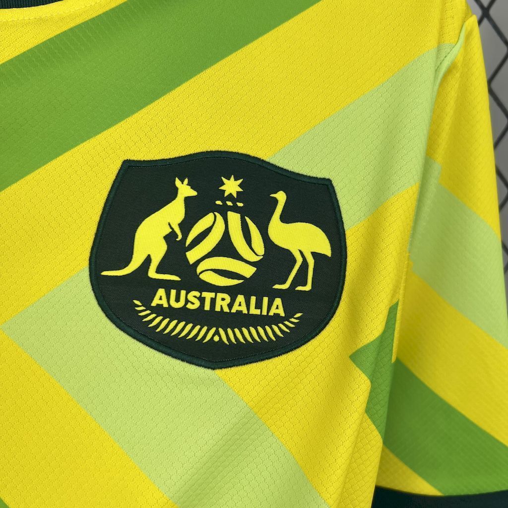 2025 Australia Home Shirt Soccer Uniforms AAAAJersey Dropship Yupoo 1