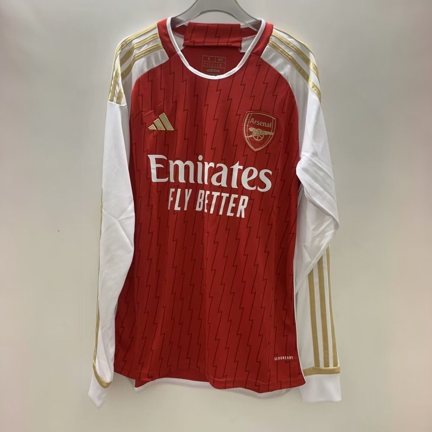 23-24 Arsenal Home Kit Long Sleeve Shirt Soccer Jerseys Yupoo
