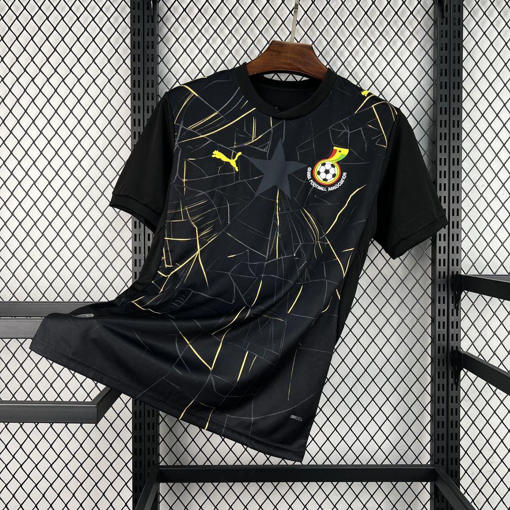 2026 Ghana Third Away Mens Kit Black Football T-Shirt AAAAJersey Supply Yupoo 6