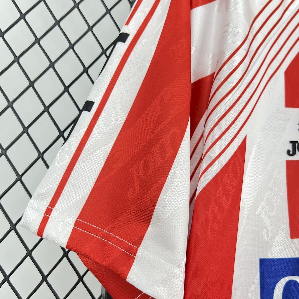 94-95 Sporting de Gijón Home Retro Kit Vintage Shirt AAAAJersey Supply Yupoo 2