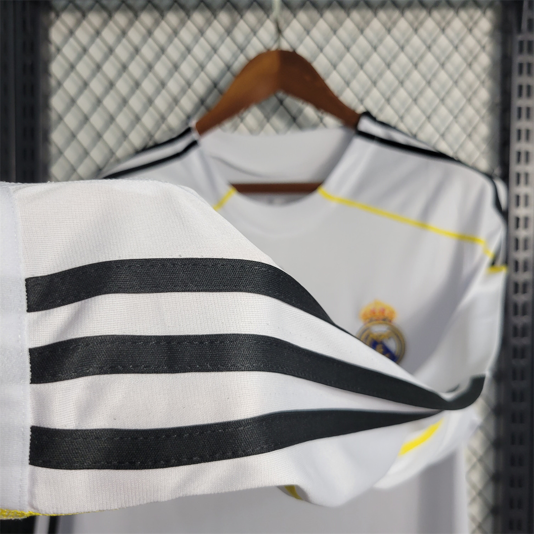09-10 Real Madrid home Long Sleeve 4