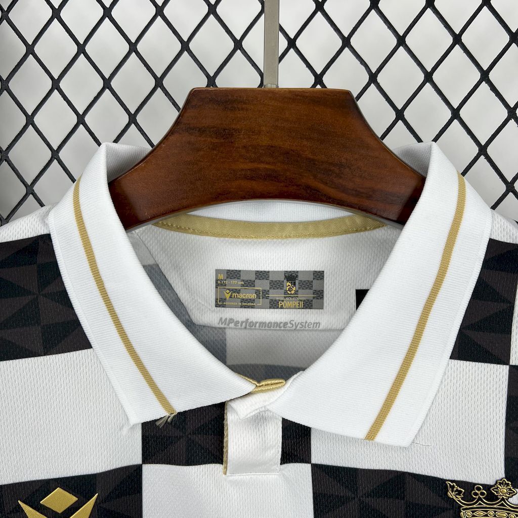 24-25 AD Ceuta FC x POMPEII BRAND DEBUT Special Edition Shirt Football Apparels AAAAJersey 2