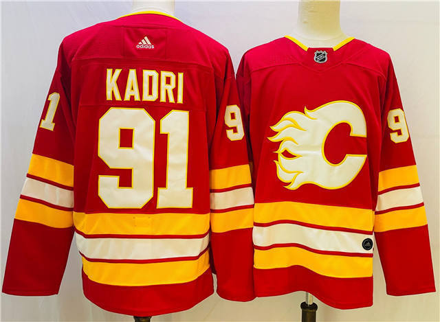 Flames ice hockey jersey 【ID10061723】M-3XL 卡加利火焰队冰球服 3