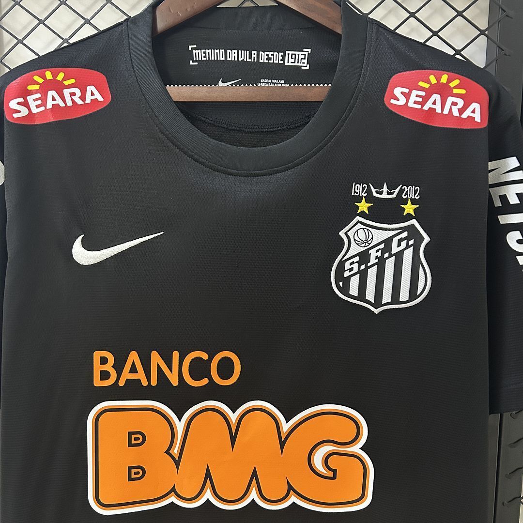 12-13 Santos Away Retro Kit Neymar Jr Vintage Shirt AAAAJersey Dropship Yupoo 11