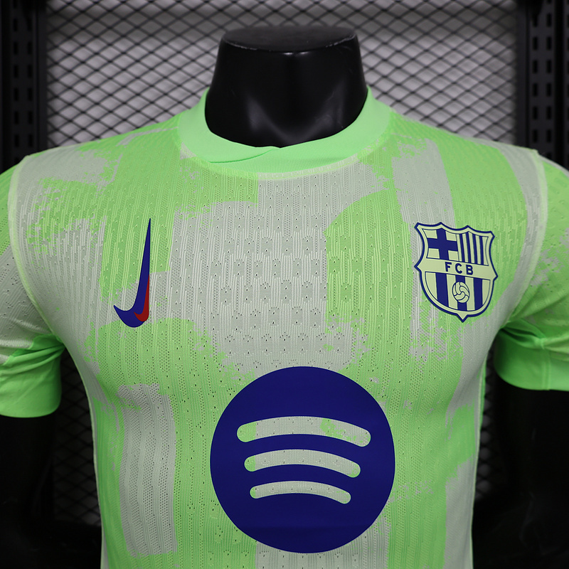 24-25 Barcelona Third Kit Without Spotify Text Player Version Shirt AAAAJersey Yupoo 8