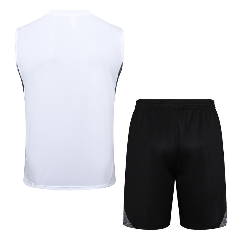 25-26 Real Madrid White Training Vest Soccer AAAAJersey Yupoo 1