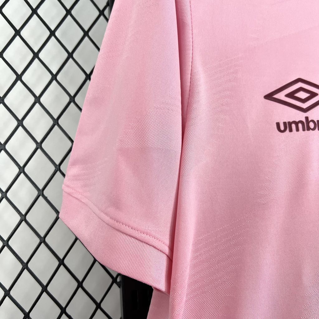 24-25 Fluminense OG Pink Kit Special Edition T-Shirt AAAAJersey Supplier Yupoo 2