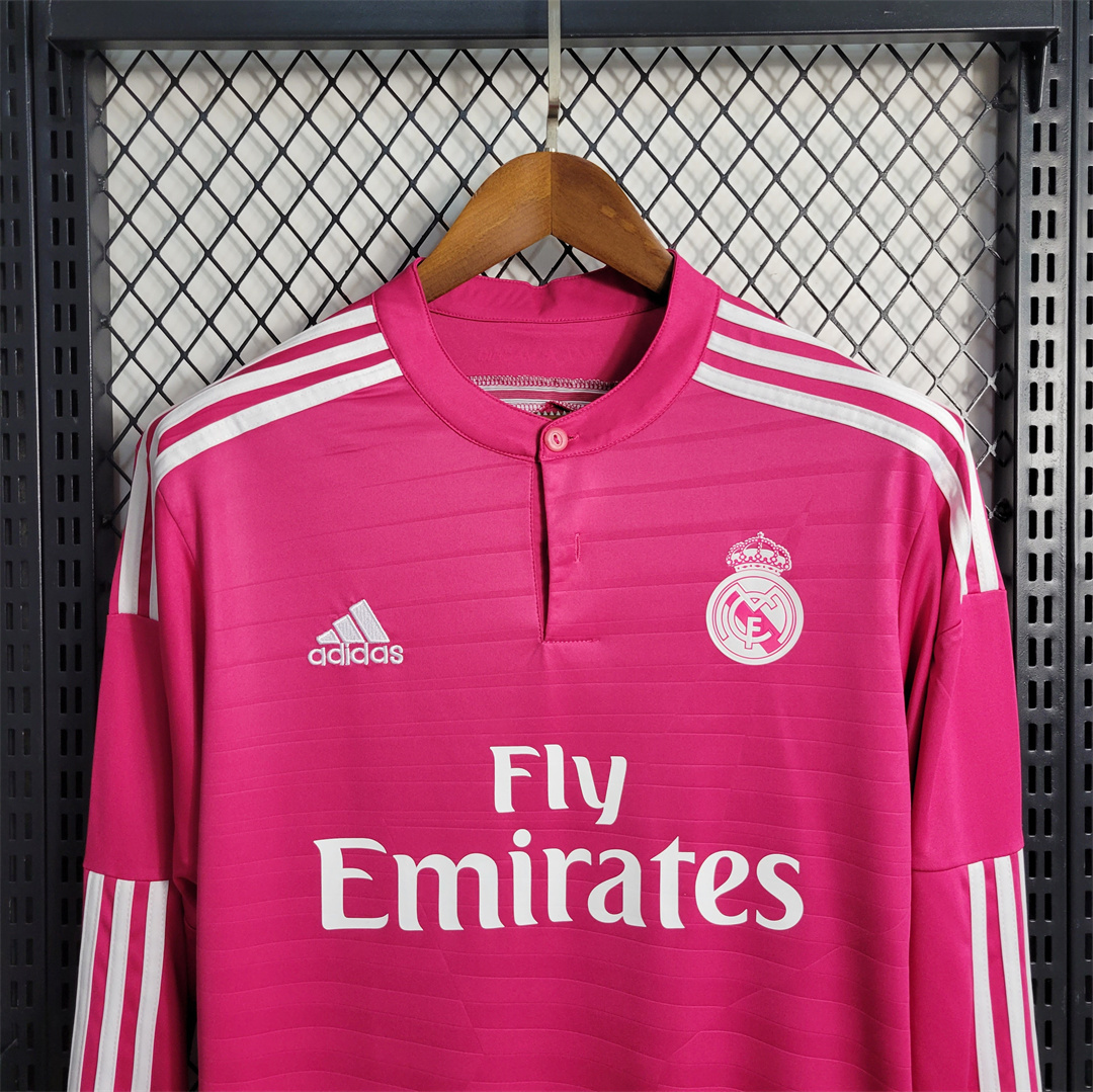 14-15 Real Madrid away long Sleeve 8