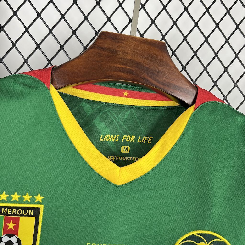 2025 Cameroon Home Kit Football T-Shirt AAAAJersey Supply Yupoo 2