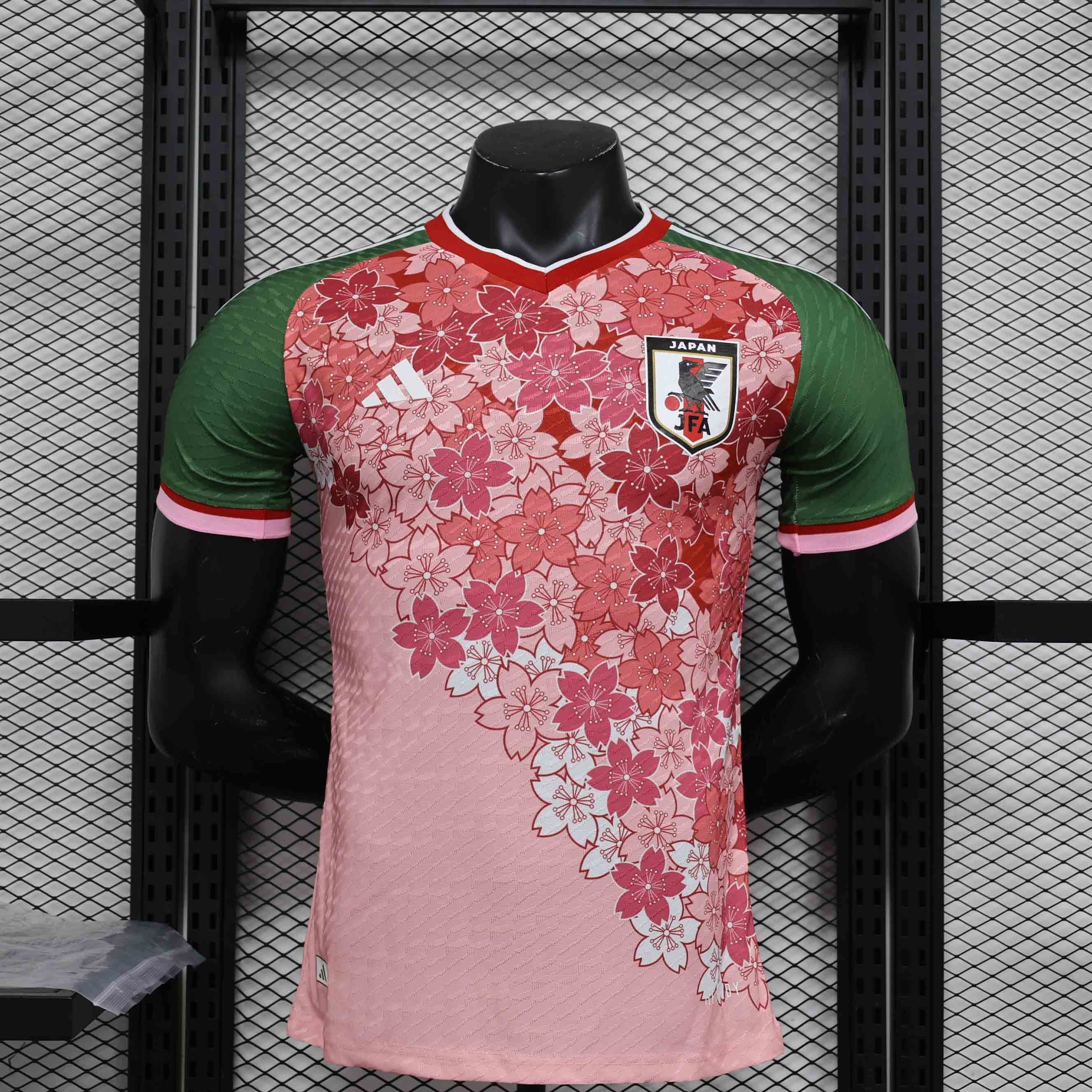 2024 Japan Cherry Blossom Pink Special Edition Player Version Shirt