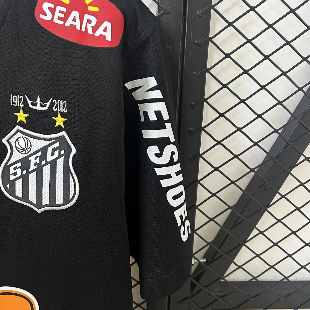 12-13 Santos Away Retro Kit Neymar Jr Vintage Shirt AAAAJersey Dropship Yupoo 14