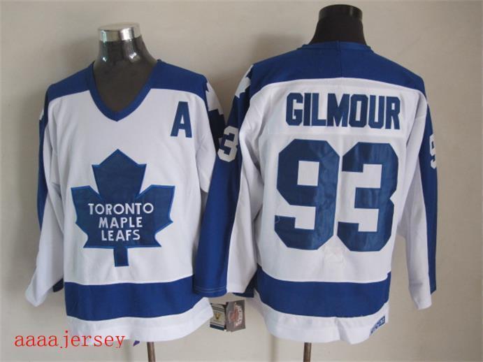 Toronto Maple Leafs retro ice hockey jersey M-3XL 多伦多枫叶队复古冰球服 3