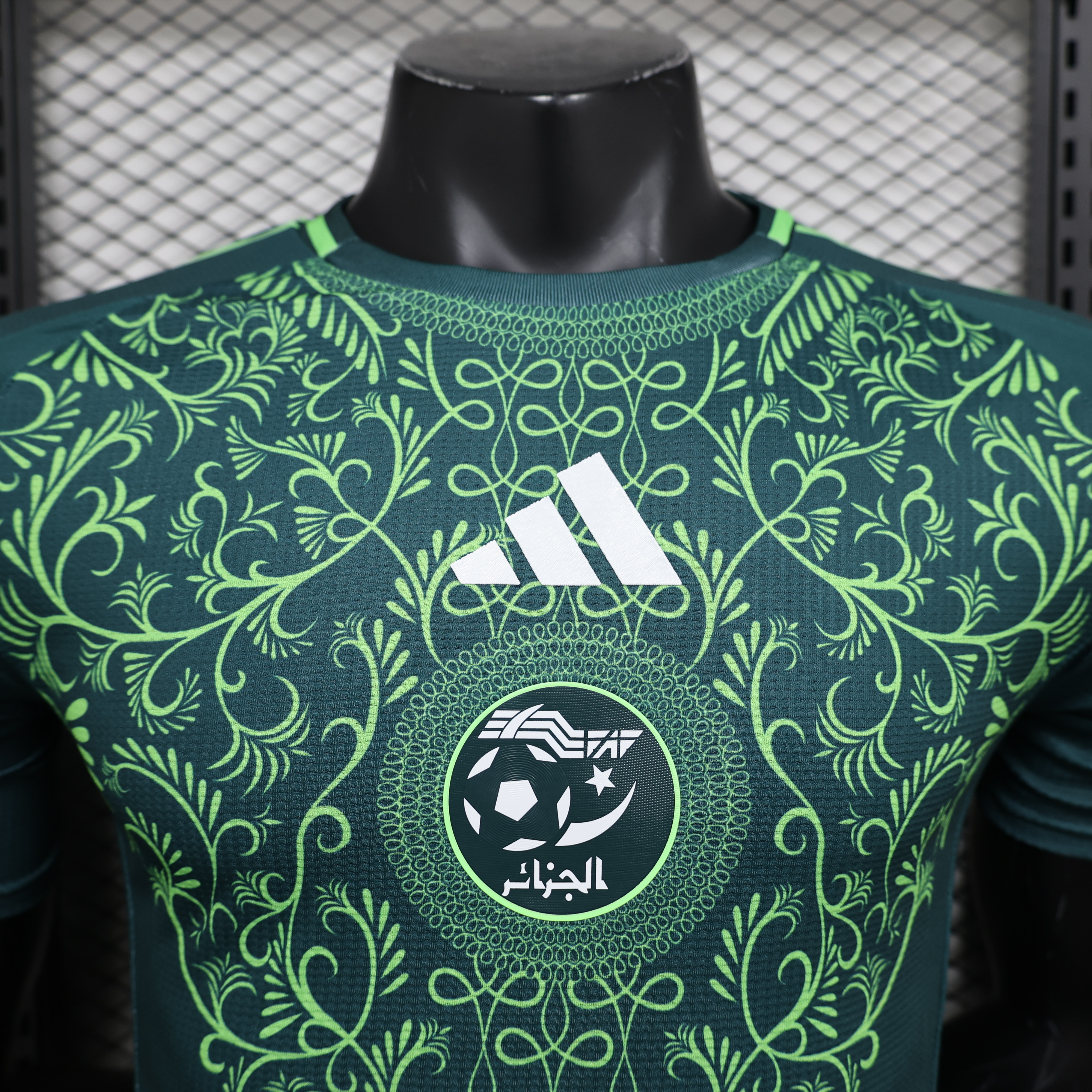 2024 Algeria Away Shirt Football player version T-Shirt AAAAJersey Supplier Yupoo 2