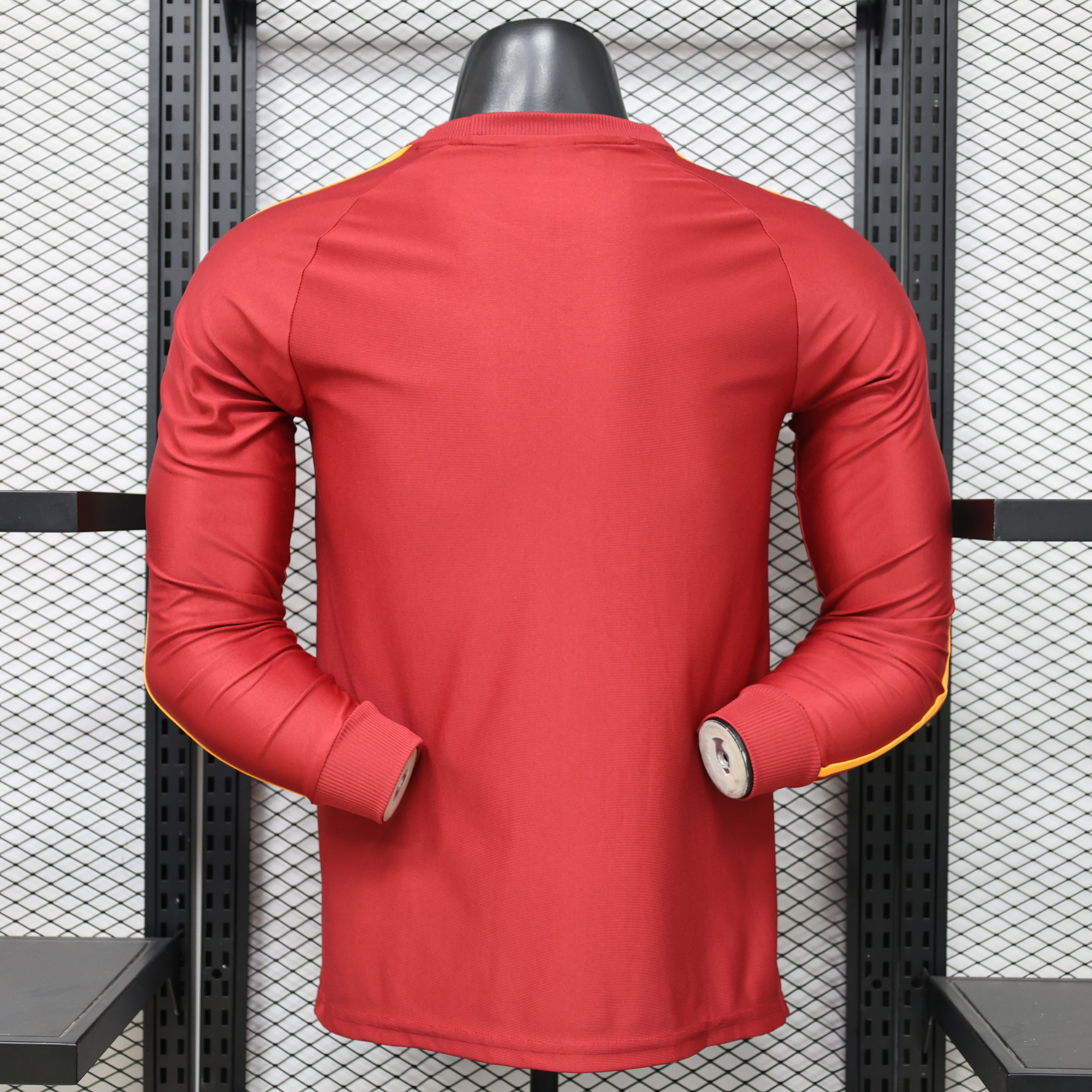 26-27 Roma Mens Casual Retro Style Football Long Sleeve T-Shirt AAAAJersey Wholesale Yupoo 2