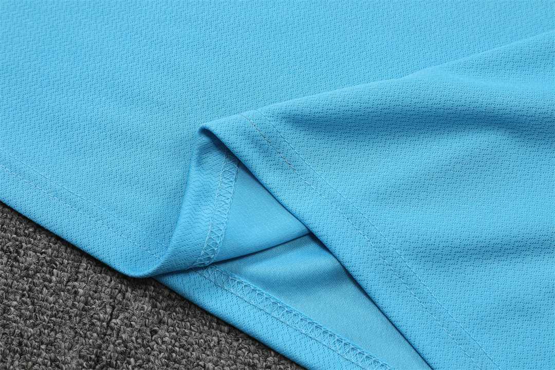22-23 Manchester City Training Wear Short Sleeve Kit Blue 20