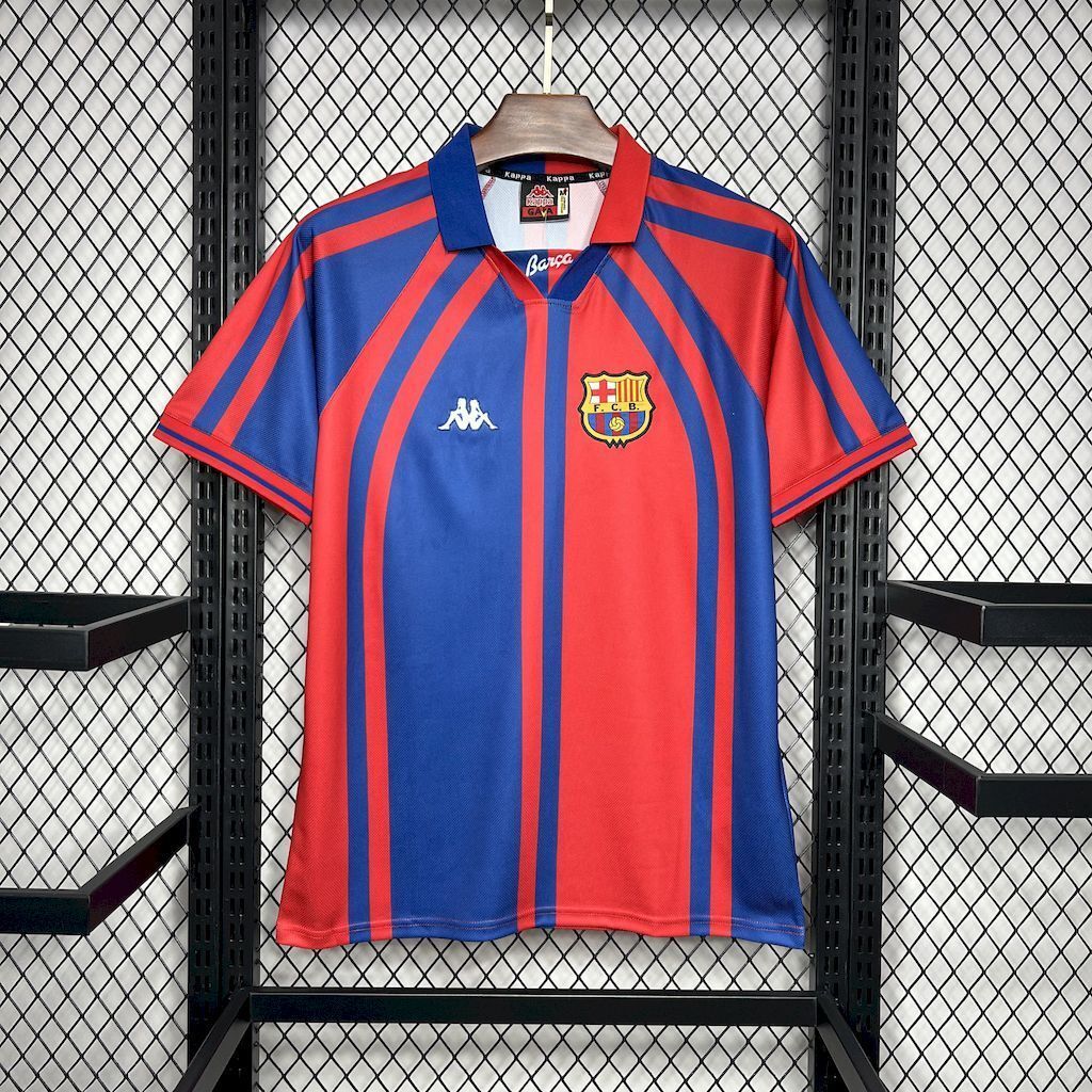 98-99 Barcelona Home Retro Kit Vintage Shirt Soccer AAAAJersey Yupoo