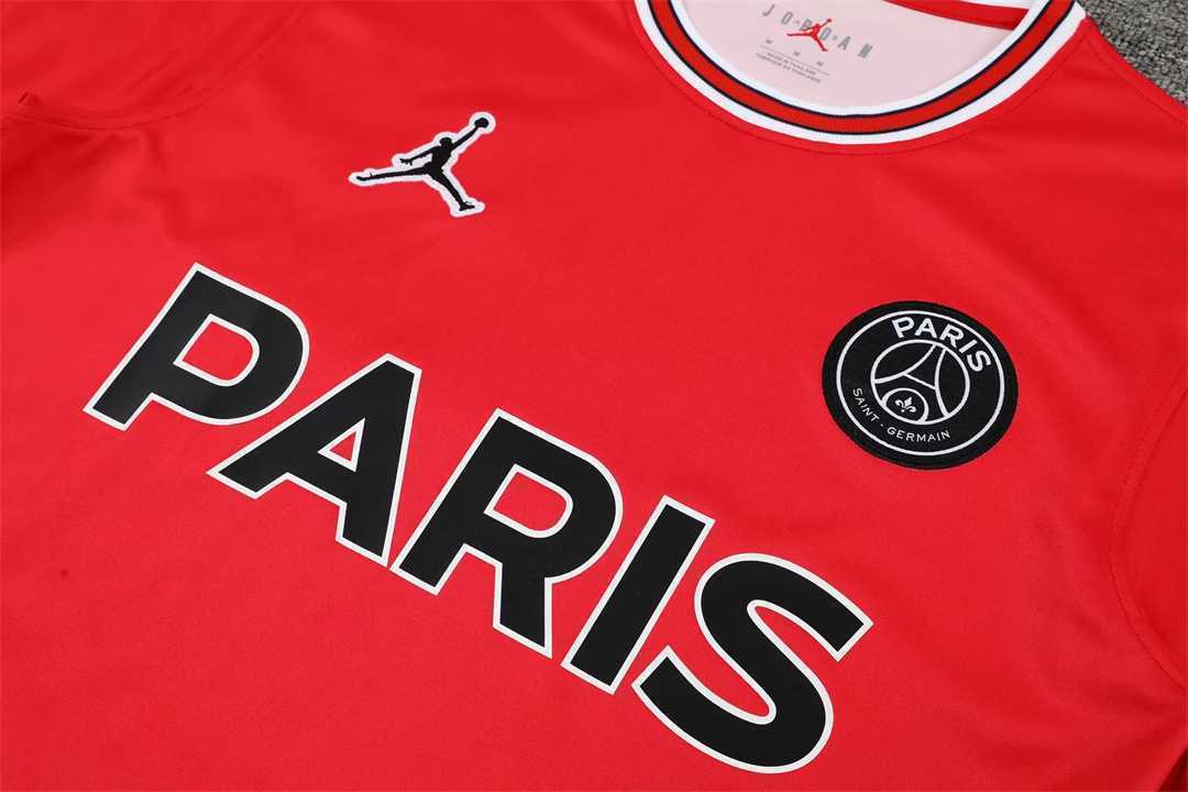 22-23 PSG training suit Short Sleeve Kit red 11