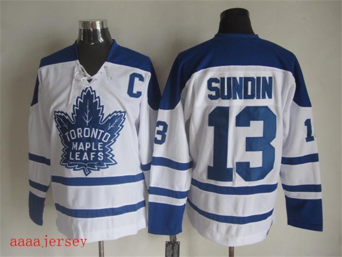 Toronto Maple Leafs retro ice hockey jersey M-3XL 多伦多枫叶队复古冰球服 7