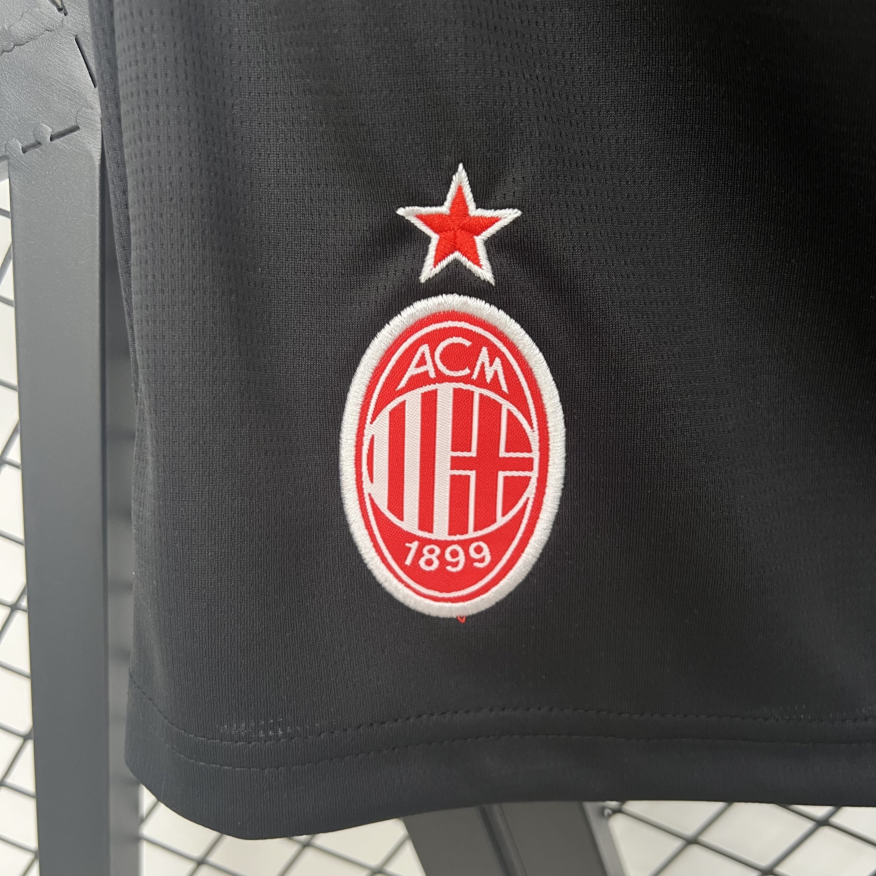 25-26 shorts AC Milan home Football Trousers AAAAJersey Supply Yupoo 2