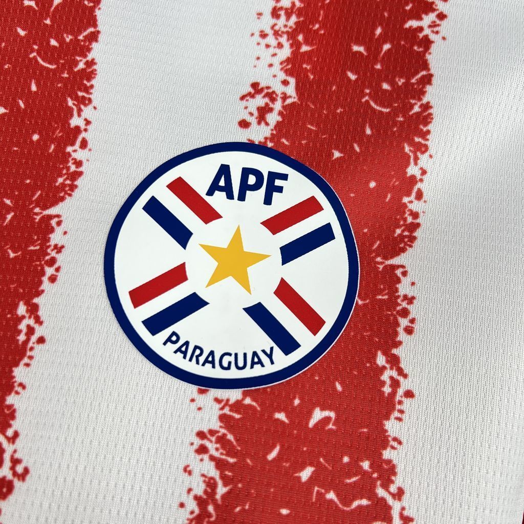 2026 Paraguay World Cup FIFA Home Mens Kit Football T-Shirt AAAAJersey Supply Yupoo7 7