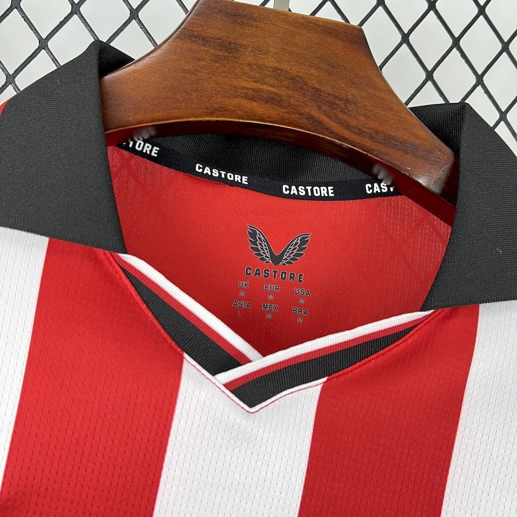 25-26 Athletic Bilbao Home T-Shirt Football Apparels Soccer AAAAJersey Yupoo 1