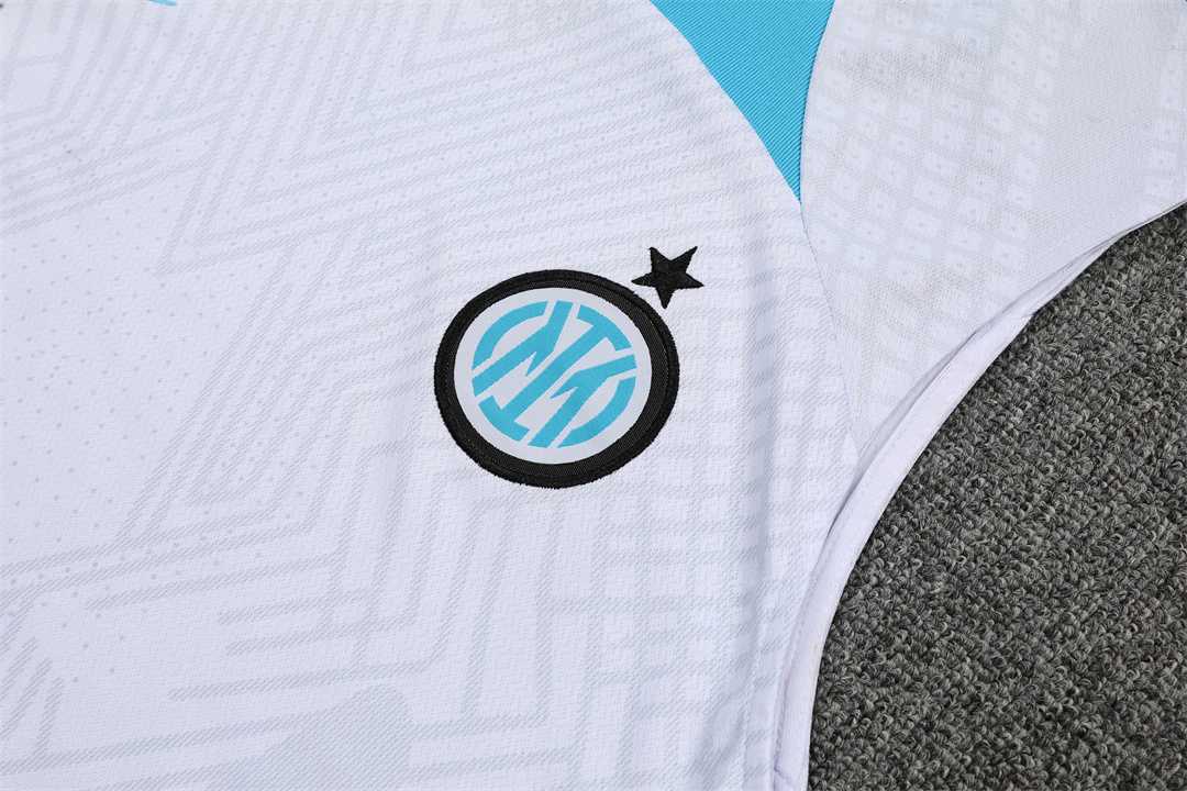 22-23 Inter Milan vest training suit kit White 14