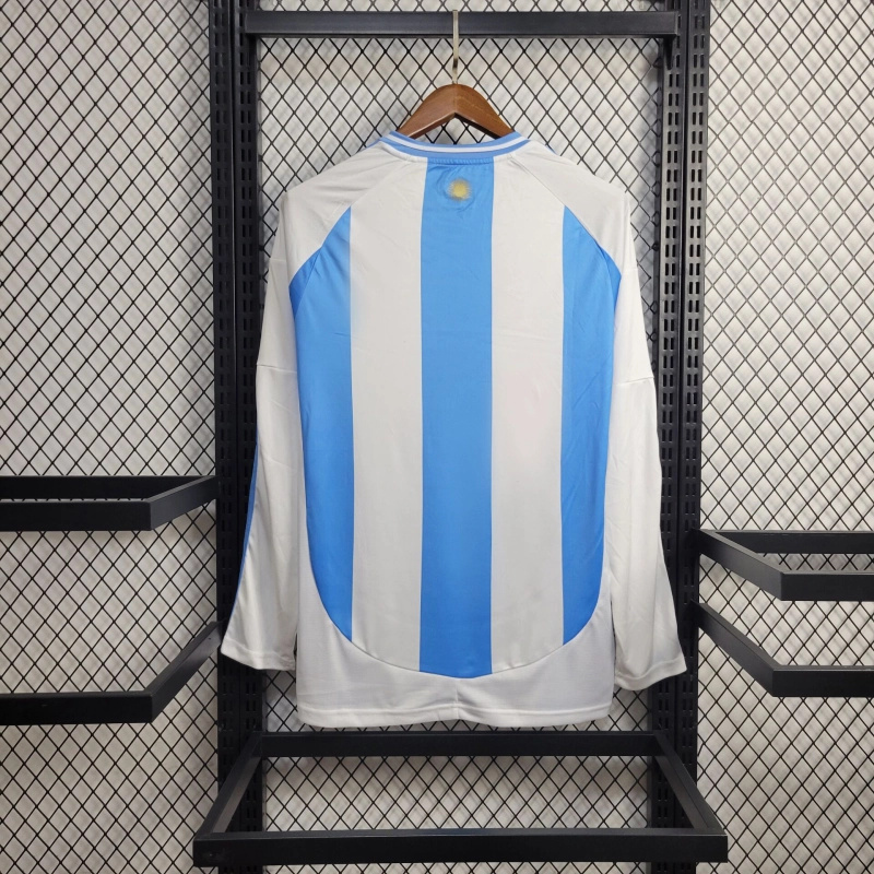 2024 Argentina Home Kit Long Sleeve Shirt Football AAAAJersey Supplier 5
