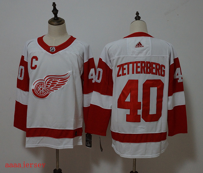Detroit Red Wings ice hockey jersey M-3XL 底特律红翼队冰球服