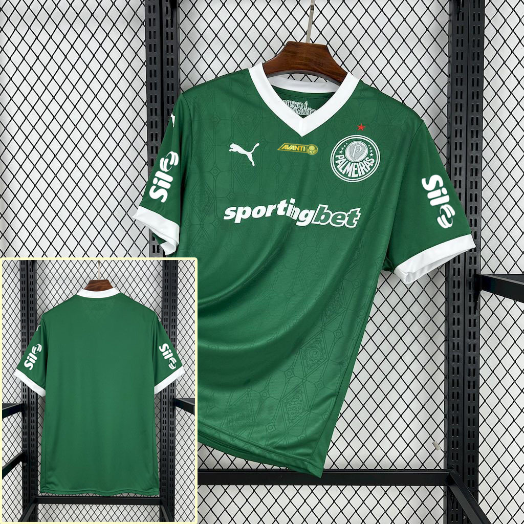 25-26 Palmeiras Home Kit Soccer T-Shirt AAAAJersey Dropship Yupoo 3