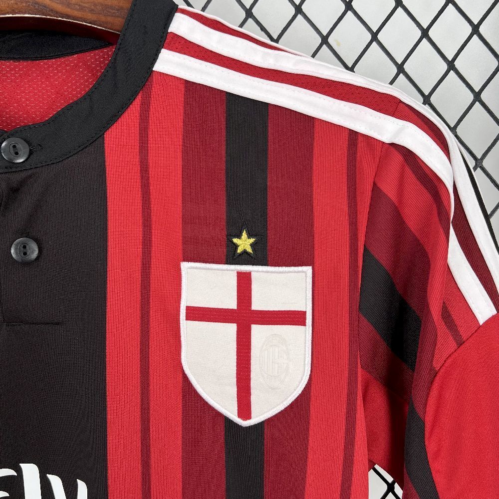 14-15 AC Milan Home Retro Kit Vintage Shirt AAAAJersey Supply Yupoo 1