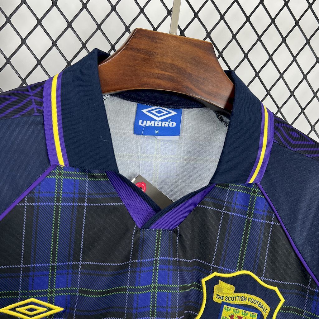 94-96 Scotland Home Retro Kit Football AAAAJersey Yupoo 2