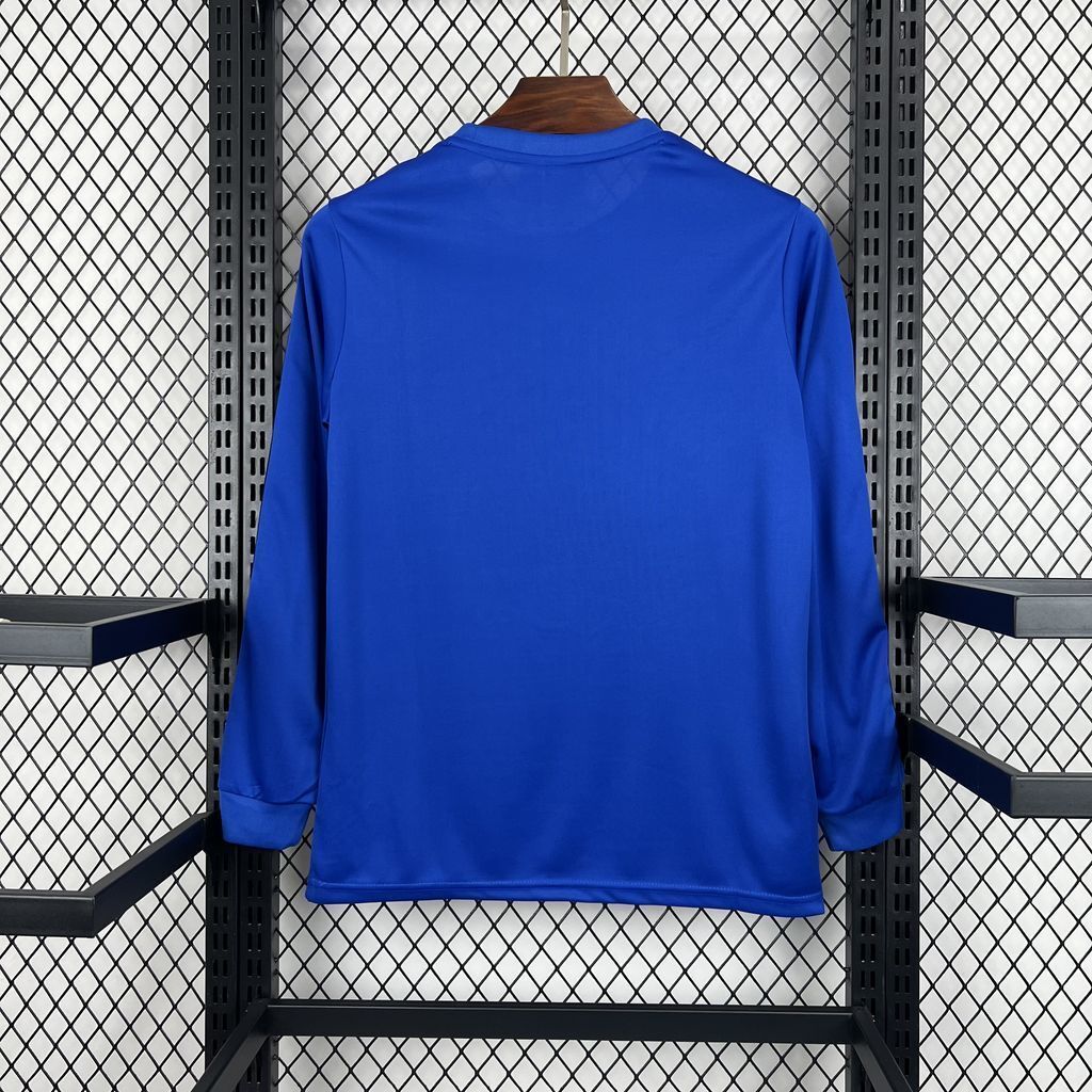 24-25 Manchester United LFSTLR Blue Long Sleeve Shirt AAAAJersey Supplier Yupoo 5