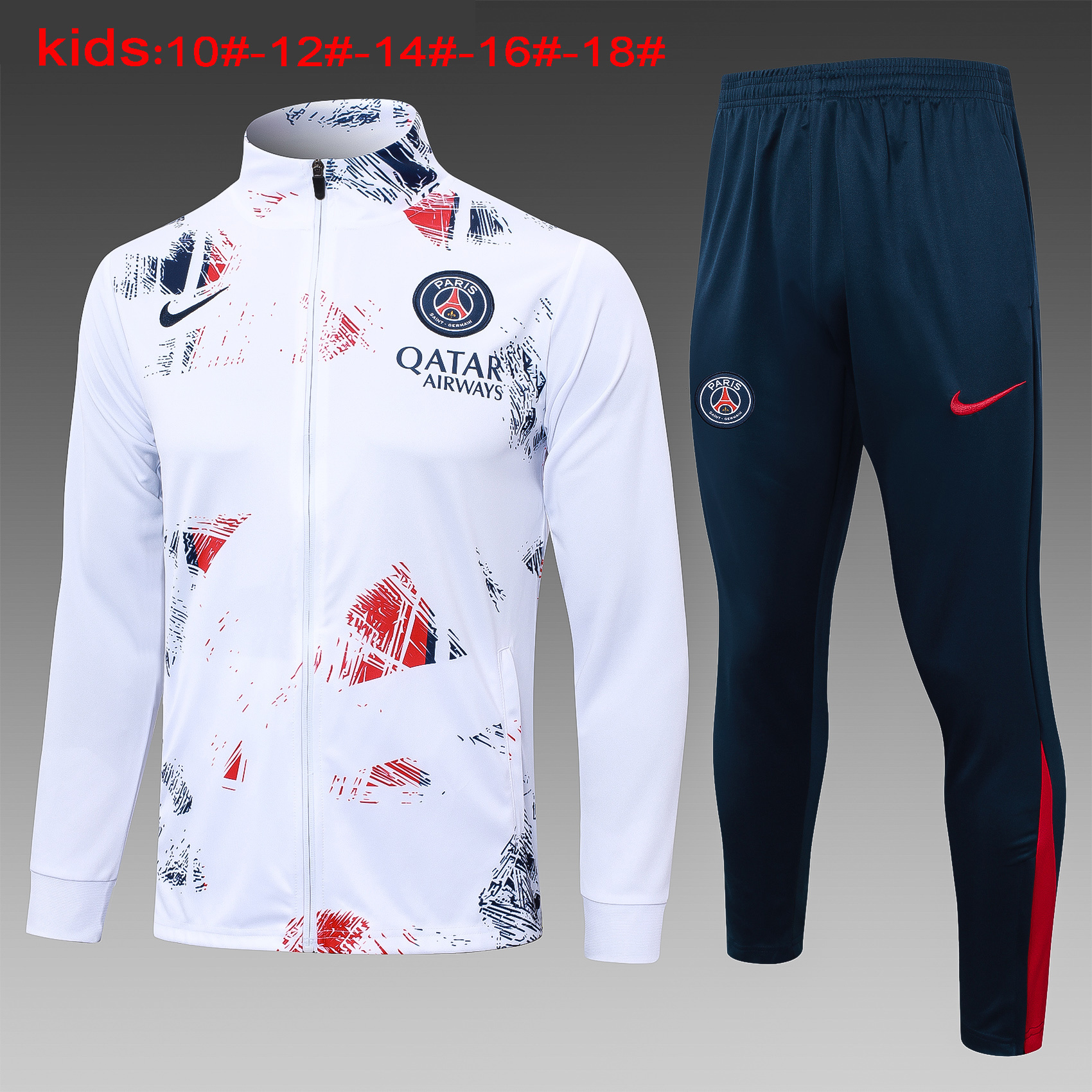 24-25 PSG Kids Jackets Football Shirts
