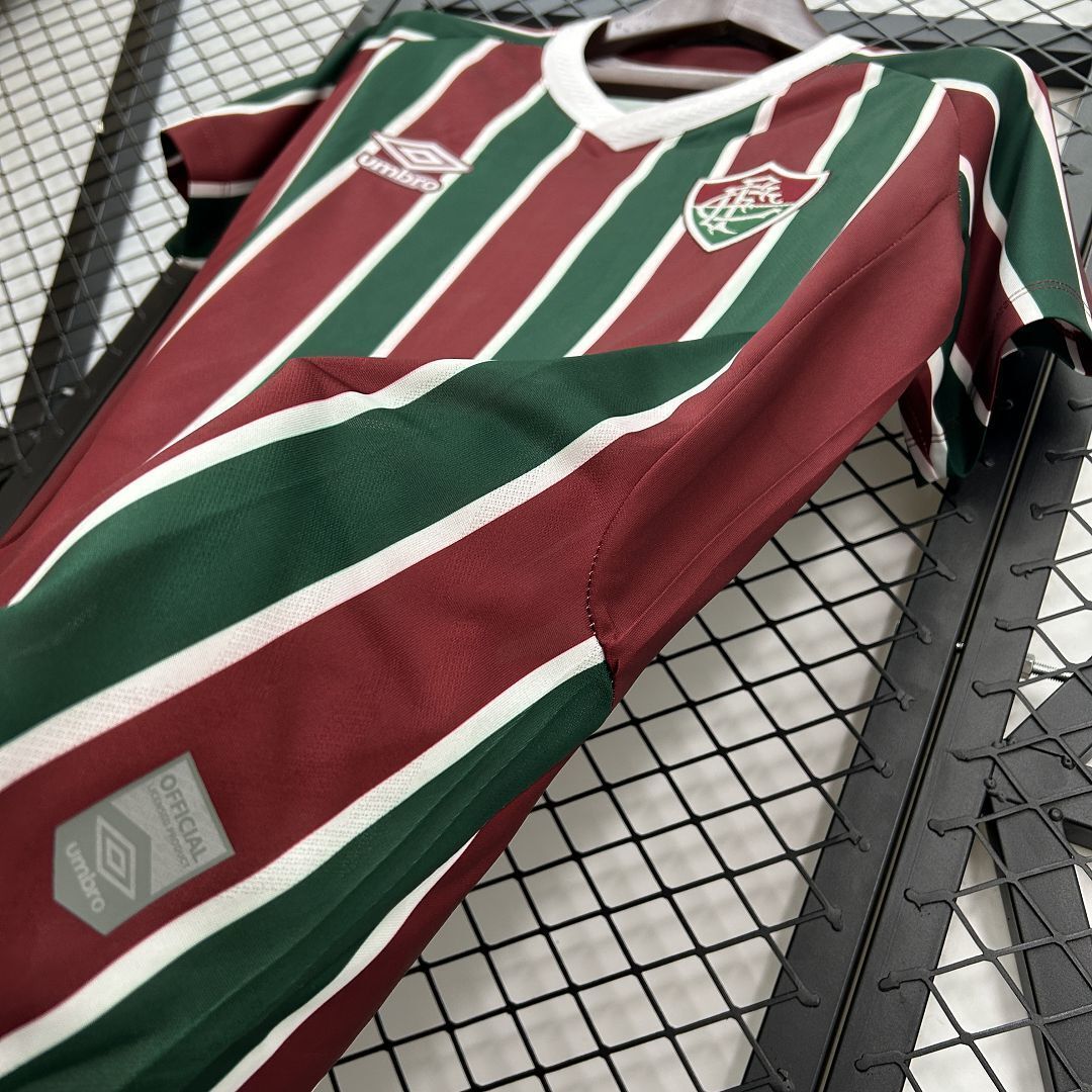 25-26 Fluminense Home Women Shirt Lady Tee AAAAJersey Supply Yupoo 7