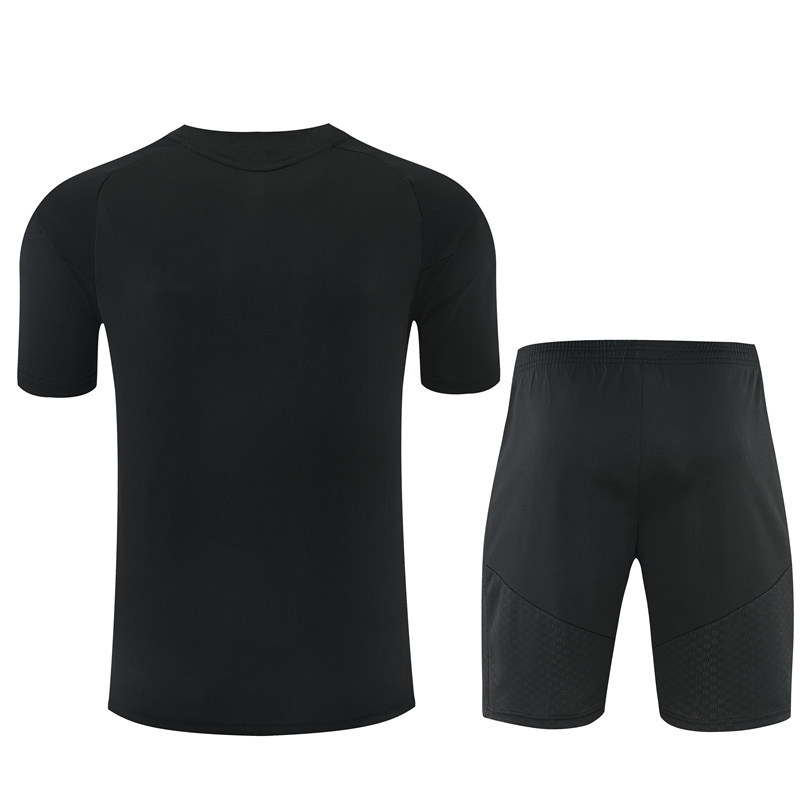 26-27 Real Madrid Aldult Kit Black Football Training Tracksuit Yupoo 5 4