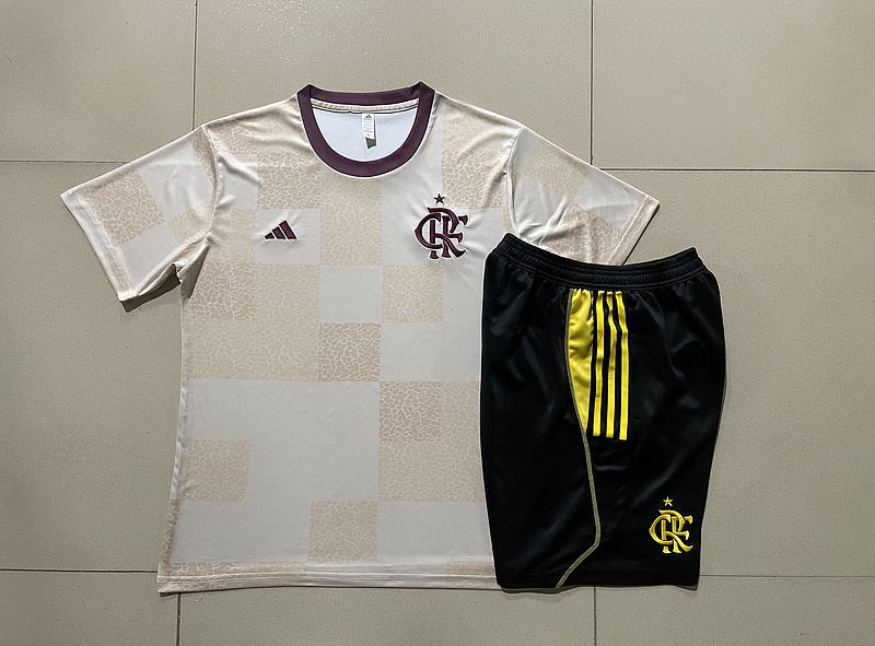 24-25 Flamengo Training Soccer Jerseys Football Shirts 2