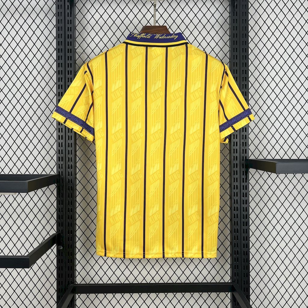 1995 Sheffield Wednesday F.C. Away Retro Kit Vintage Shirt AAAAJersey Wholesale Yupoo 6