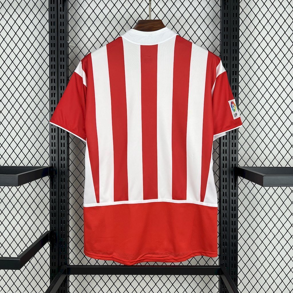 02-03 Atletico Madrid Home Retro Kit Vintage Shirt AAAAJersey Supply Yupoo 4