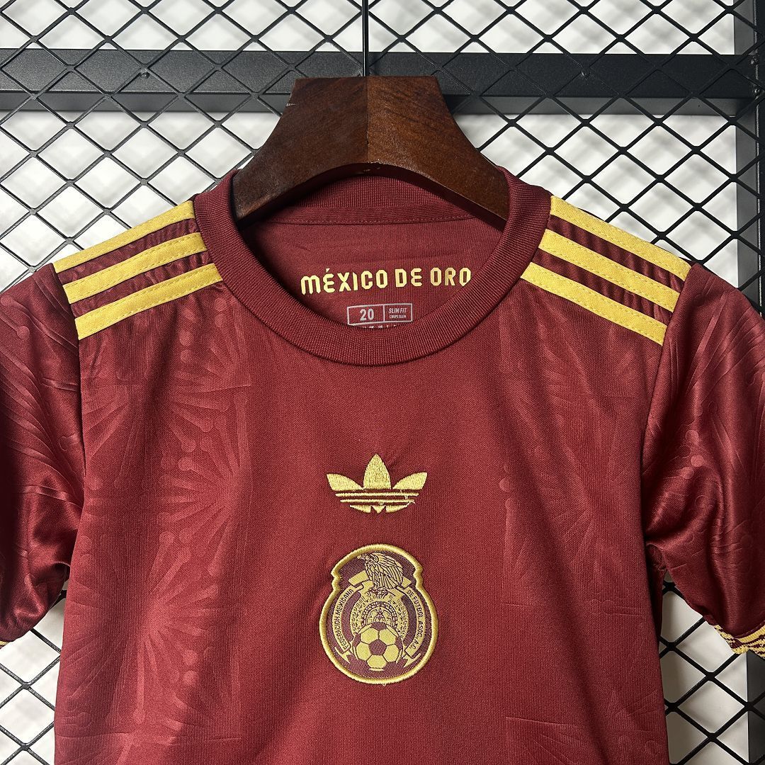 2025 Mexico Gold Cup Kid Kits Red Special Edition Youth Apparels AAAAJersey Wholesale Yupoo 6