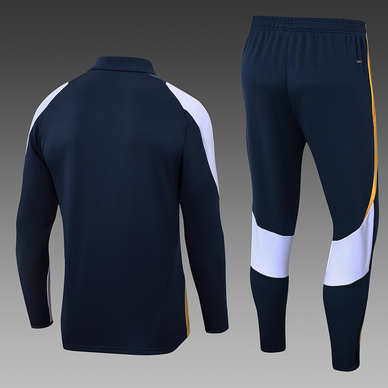 24-25 Real Madrid Long Sleeve Training Suit Football Shirts 1