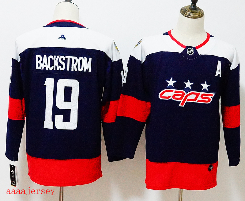 Washington Capitals kids ice hockey jersey SM-LXL 华盛顿首都队童装冰球服 3